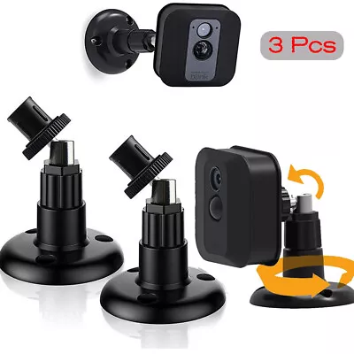 3pcs Camera Bracket Vertical Support Wall Mounted Home Security For Blink XT2 XT • £7.66