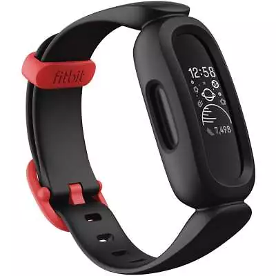 Fitbit Ace 3 Kids Activity Tracker - Black/Racer Red • $98