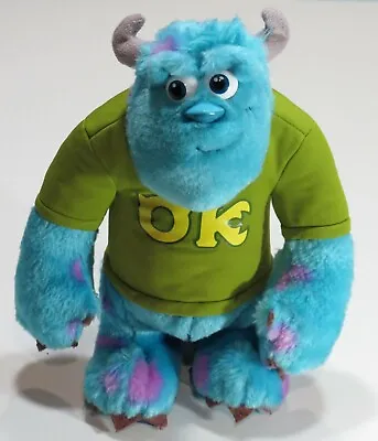 Sulley OK Monsters University Disney/Pixar Talking Plush 12  Stuffed Toy Nice! • $25