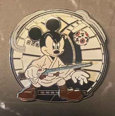 Disney World Star Wars Mickey Mouse Luke Skywalker Pin • $8