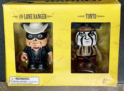 Disney Vinylmation Set THE LONE RANGER (with Tonto). NRFB NEW • $35