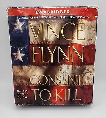 Consent To Kill By Vince Flynn Audiobook On CD • $3.87