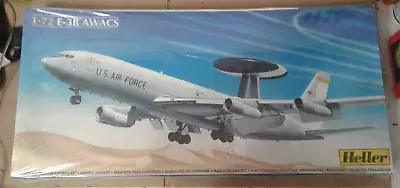 Heller E3B AWACS USAF Aircraft - Plastic Model Airplane Kit - 1/72 Scale - 80308 • $90