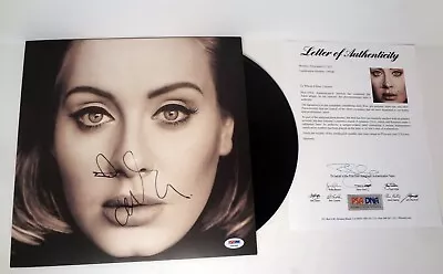 Adele Legendary Musician Signed Autograph 25 Vinyl Record Album PSA/DNA COA • $3885.59