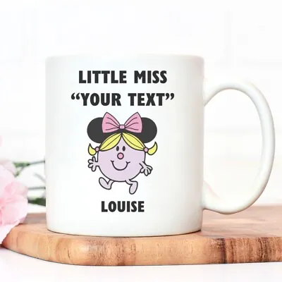 Mr Men & Little Miss Personalised Mug Funny Christmas Gift Birthday Present • £9.95