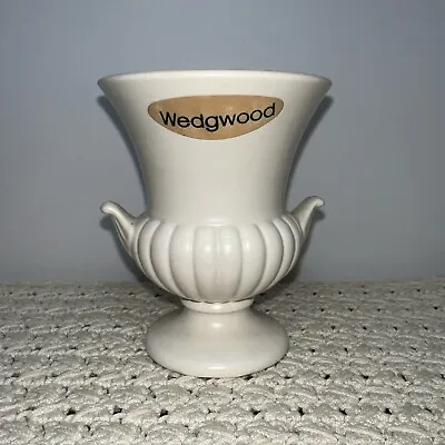 Vintage Wedgwood Barlaston England Moonstone Small Urn Vase 3.5 Inch Tall • $23.98