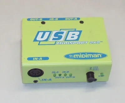 MIDIMAN USB MIDISPORT 2x2 INTERFACE PRO AUDIO USB • $24.99
