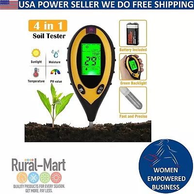  4-in-1 Soil Tester 08185 Agratronix • $19.97