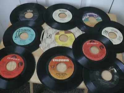 45's Vinyls: Michael Jackson Stevie Wonder Rick Rydell Diana Ross Ray Charle • $19.99