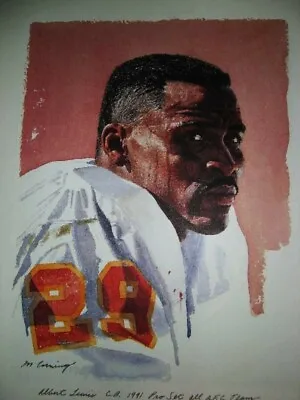 Albert Lewis Kansas City Chiefs Rare Art • $24.99