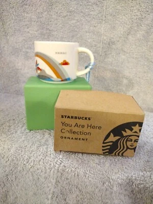 $12.50 • Buy Starbucks You Are Here Collection Ornament Hawaii Collectible 2 Oz Mug 