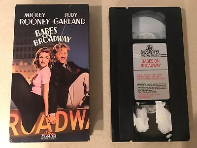 Babes On Broadway (VHS 1989) Judy Garland Mickey Rooney • $3.99