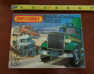 1982 1983 MATCHBOX COLLECTOR CATALOG BOOK Car Truck SuperKings Yesteryear Convoy • $4.99