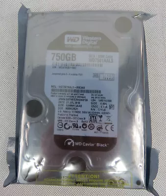 Western Digital WD Caviar Black 3.5  Internal Hard Disc Drive 7200RPM New Sealed • £7.49