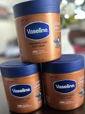 3 New Vaseline Intensive Care Cocoa Glow Lotion 400 ML • $69.99