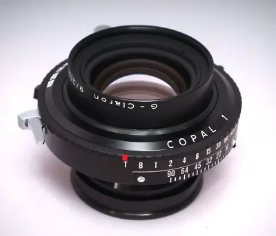Schneider Kreuznach G Claron 210mm F/9 Lens W Copal No. 1 Shutter In The Box • $650