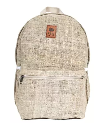 100 % Raw Hemp Large Backpack - Sustainable And Stylish For Travel & Everyday • $39.97