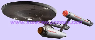 $6.99 • Buy USS Enterprise NCC-1701 Star Trek: The Original Series VINYL DECAL / STICKER #7!