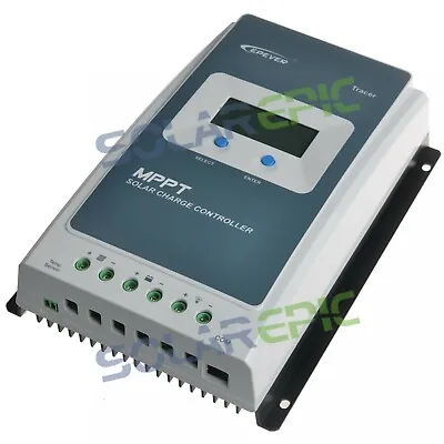 Epever 40A MPPT Solar Charge Controller 12V/24V Tracer4210AN Regulator 100V PV • $104