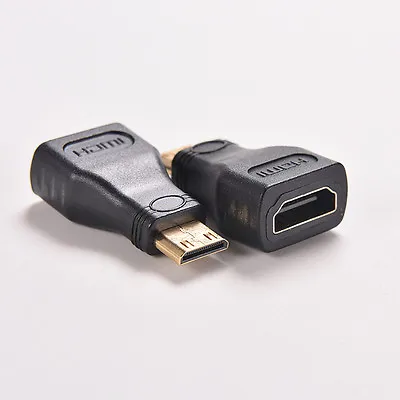For HDTV MiNi Hdmi  Type C Male To Hdmi  Type A Female Adapter Connector J.ou • $2.37