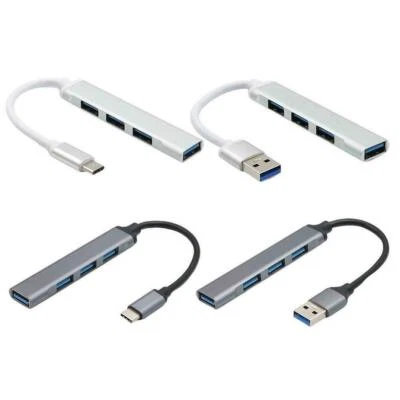 $5.28 • Buy USB C HUB 3.0 Type C 4-Port Multi-Splitter OTG Adapter 2022 Android For PC