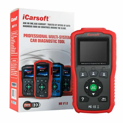 $97 • Buy Icarsoft Mb V1.0 For Mercedes Multi System Diagnostic Fault Code Scanner Tool