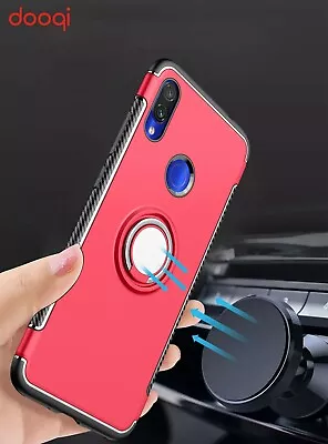 Ring Holder Shockproof Rugged Armor Case For Xiaomi Redmi Note 7 / 7 Pro  • $14.68