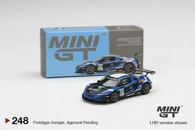 $15.99 • Buy MINI GT 1/64 ACURA NSX GT3 EVO #57 2020 IMSA 24Hrs DAYTONA DIECAST BLUE MGT00248