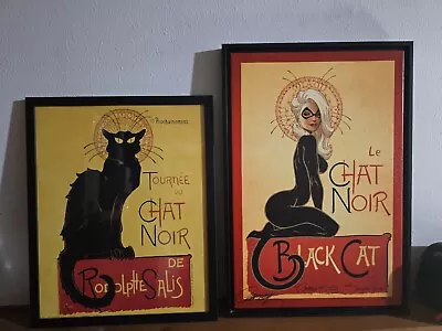 Sideshow LE CHAT NOIR: BLACK CAT J. Scott Campbell Canvas Fine Art Print Framed • $107.50