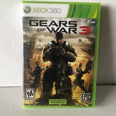 $24.95 • Buy Gears Of War 3 (Xbox 360, 2011) LE Console Copy Rare Sealed (b1)