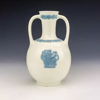 £14.99 • Buy Wedgwood Pottery - Embossed Queensware - Neo-Classical Jasperware Vase