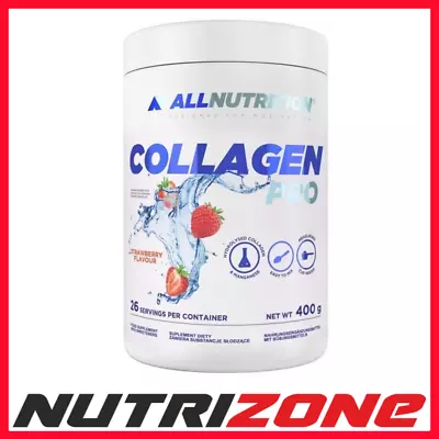 Allnutrition Collagen Pro With MSM Joints Bone Skin Support Strawberry - 400g • £25.60