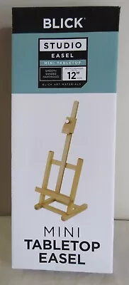 Blick Mini Smooth Sanded Wooden Tabletop Studio Easel 12  Canvas • $12