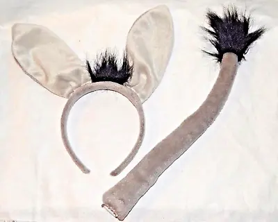 New Set Of Shrek Donkey Ears And Tail Costume /party Favors • $7.50