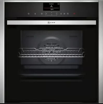 £1050 • Buy Neff N90 B57VS24H0B Built-In Electric Single Oven - Stainless Steel