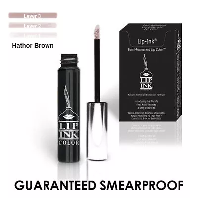 LIP INK Organic Vegan  Smearproof Trial Lip Kits - Hathor Brown • $19