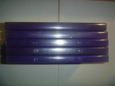 Official OEM Microsoft Xbox 360 Empty Replacement Game Cases Set Lot Of 5 Purple • $9.95