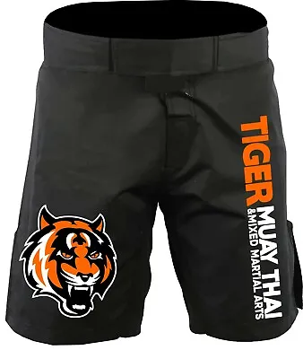 Tiger Muay Thai Shorts MMA Pants Martial Arts Boxing Training UFC Fight Gear Kit • £32.50