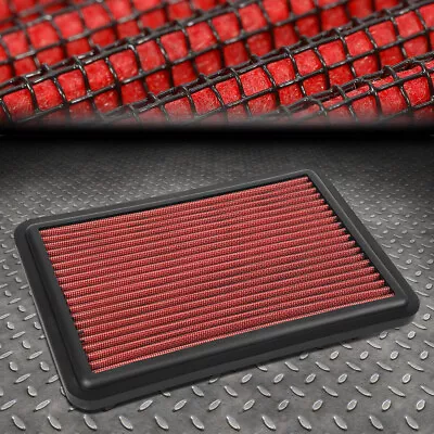 For 14-20 Nissan Rogue /-18 X-trail Washable Drop-in Panel Engine Air Filter Red • $17.99