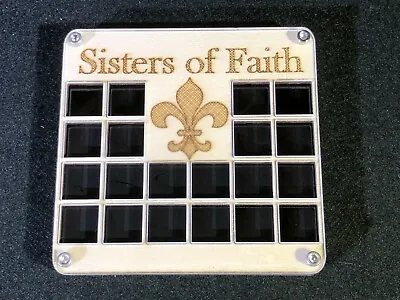 £7.50 • Buy Sisters Of Battle 40k Faith Dice Tracker Or Objective Markers