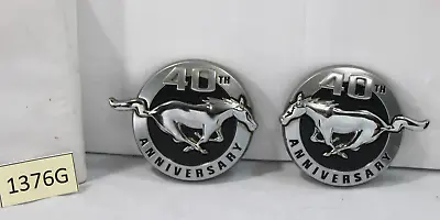 2004 40th Anniversary Ford Mustang Left & Right Running Pony Front Fender Emblem • $35
