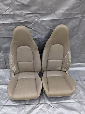 01-05 Mazda Miata Tan Vinyl Seats / Pair Set OEM USED 01NBA3V • $499.95