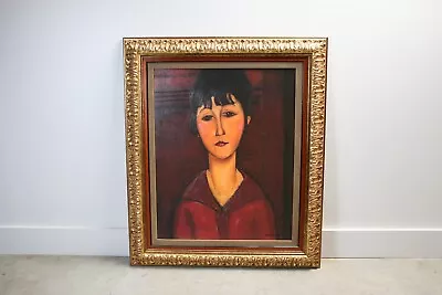 The Museum Shop Brushstrokes Collection Amedeo Modigliani Painting Print 15/980 • $1400