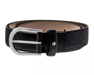 Montblanc 109759 Contemporary Line Men's Saffiano Horse Belt - New In Box • $236.25