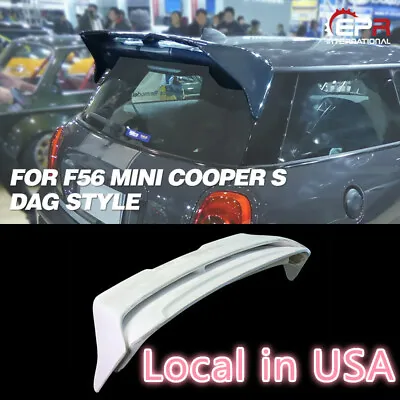 For Mini Cooper S F56 DAG Style FRP Unpainted Rear Roof Window Spoiler Wing Lip • $230.83