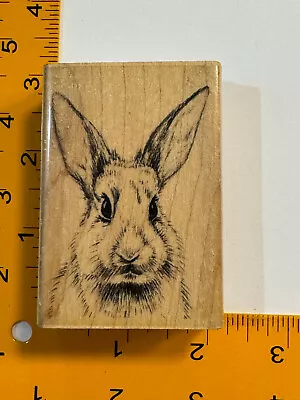 Rabbit Face - Sweet! Rubber Stamp By Stampabilities • $6.99