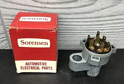 NOS Sorensen SA-107 Ignition Switch 1968 Corvette Caprice Impala 7 Pin USA • $95