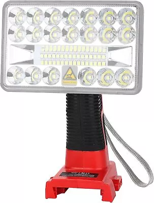 Cordless LED Work Light Powered By Milwaukee 18V M18 Lithium Ion Batteries 6000K • $15.80