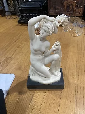 Vntg Nude Woman Statue Art Nouveau-A Santini • $147.49