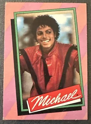 1984 Topps Micheal Jackson #32 Card • $2.95